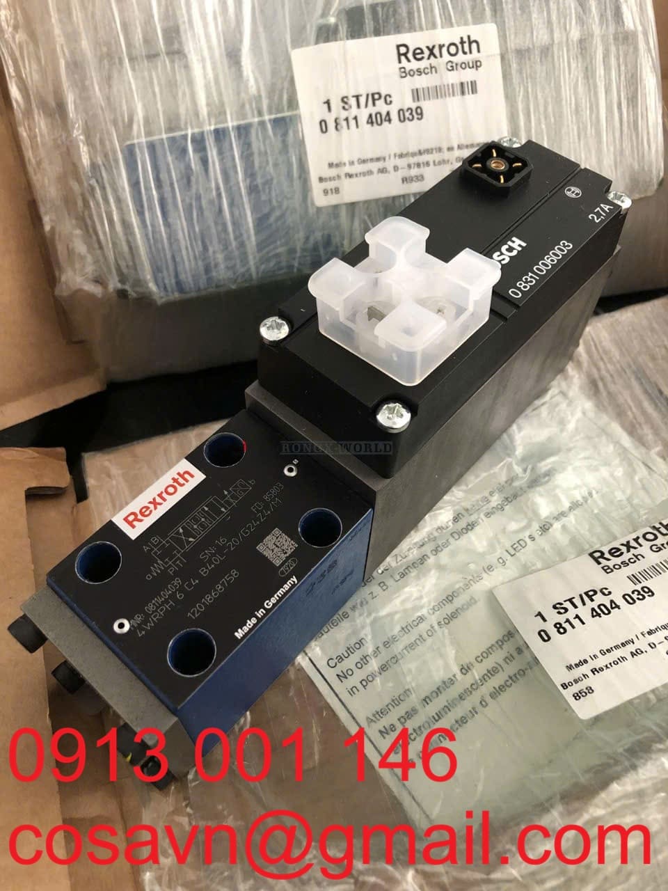 Bosch Rexroth Van điều hướng tỷ lệ Bosch Rexroth 4WRPH6C4B40L-2X/G24Z4/M 4WRPH6C4B40L-2X/G24Z4/M